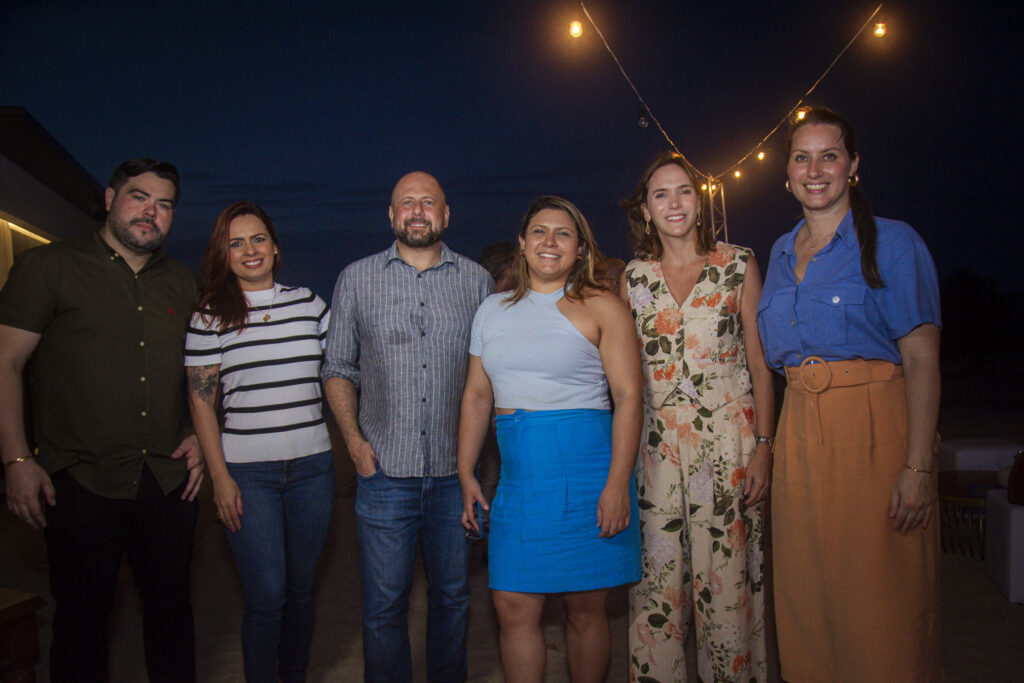 Pinheiro Neto, Laryana Chaves, Diogo Milanesi, Lizya Moreira, Renata Santos E Mirela Morotti