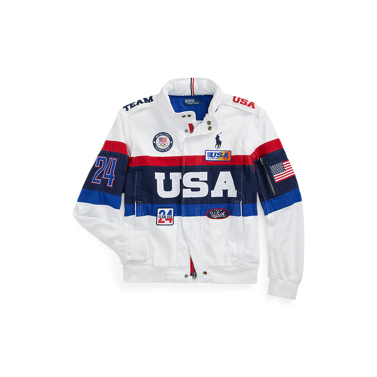 Ralph Lauren revela uniformes da equipe dos EUA para os Jogos de Paris 2024