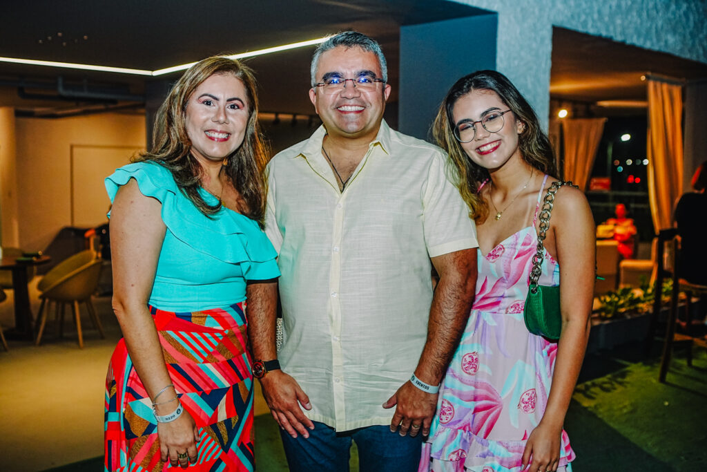 Sara Alencar, Emanoel Feitosa E Barbara Alencar