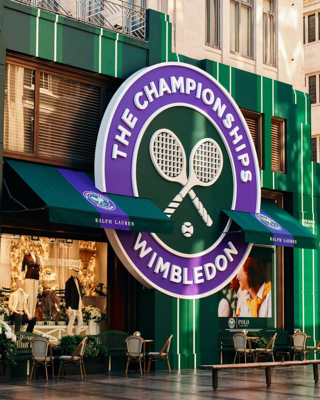 Ralph Lauren Café se transforma para Wimbledon
