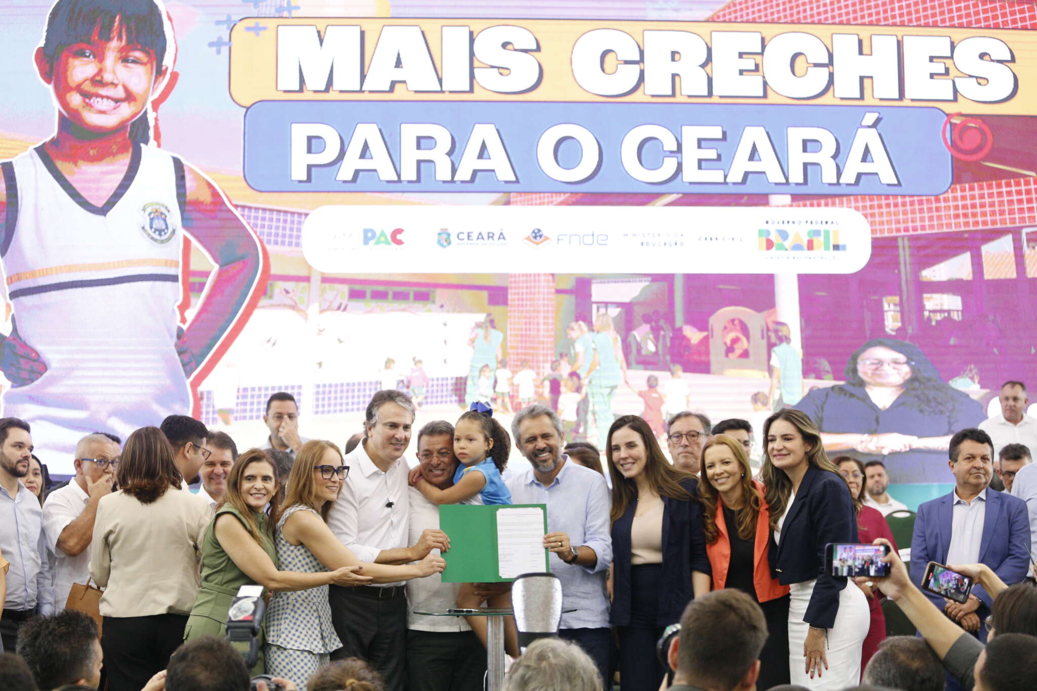 Ceará terá investimento de R$ 265 milhões para novas creches em 57 municípios, anuncia MEC