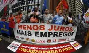 Centrais Sindicais Unem Se Em Protesto Contra Alta Da Taxa De Juros Foto Agência Brasil