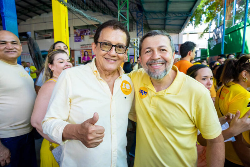 ELEIÇÕES 2024 - Sarto Nogueira é oficializado candidato à reeleição com Élcio Batista como vice