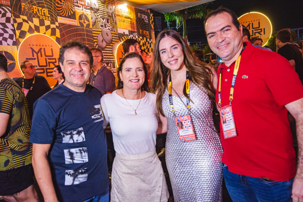 Evandro Leitao, Cristiane Leitao, Jade Romero E Marcelo Paz