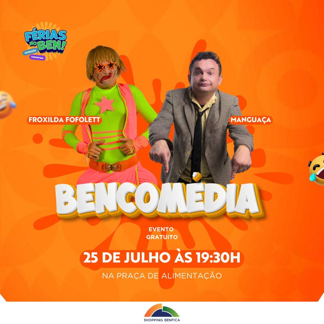 Humor e heróis invadem a Semana da Amizade no Shopping Benfica