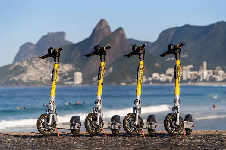 Após Florianópolis e Porto Alegre, patinetes Whoosh chegam ao Rio e se preparam para São Paulo