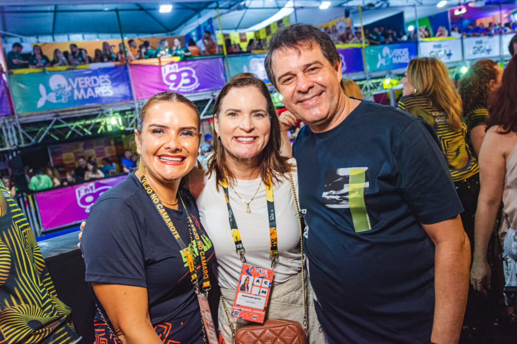 Ira Frota, Cristiane Leitao E Evandro Leitao