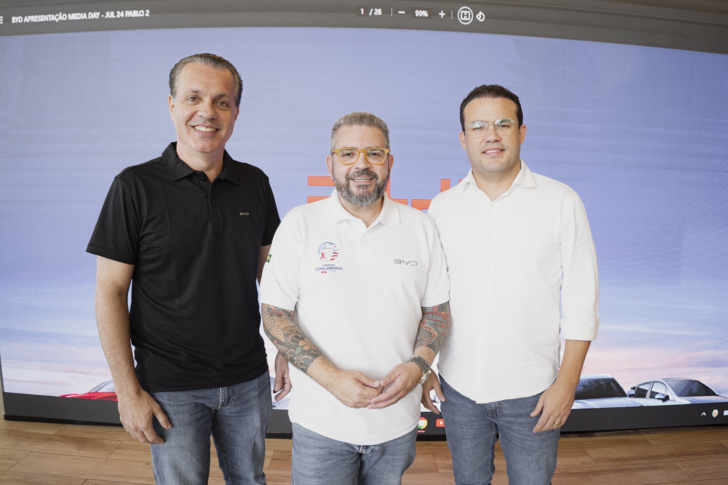 BYD apresenta SUV híbrido Song Pro em evento exclusivo para imprensa