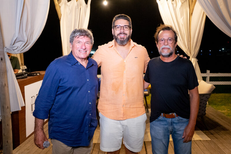 LANÇAMENTO - Augusto César Bastos, Miguel Sávio e Beto Peixoto lançam livro sobre suas aventuras oceânicas no Iate Clube