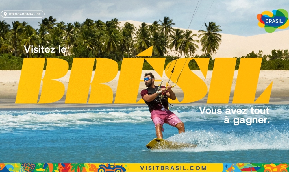 Destino Ceará é destaque em campanha turística sobre o Brasil lançada em Paris