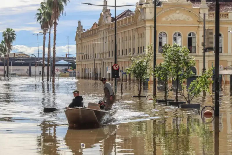 Rs, Rio Grande Do Sul, Enchentes, Chuvas, Auxílio Reconstrução, Pontes, Estradas, Rodovias Foto Agência Brasil