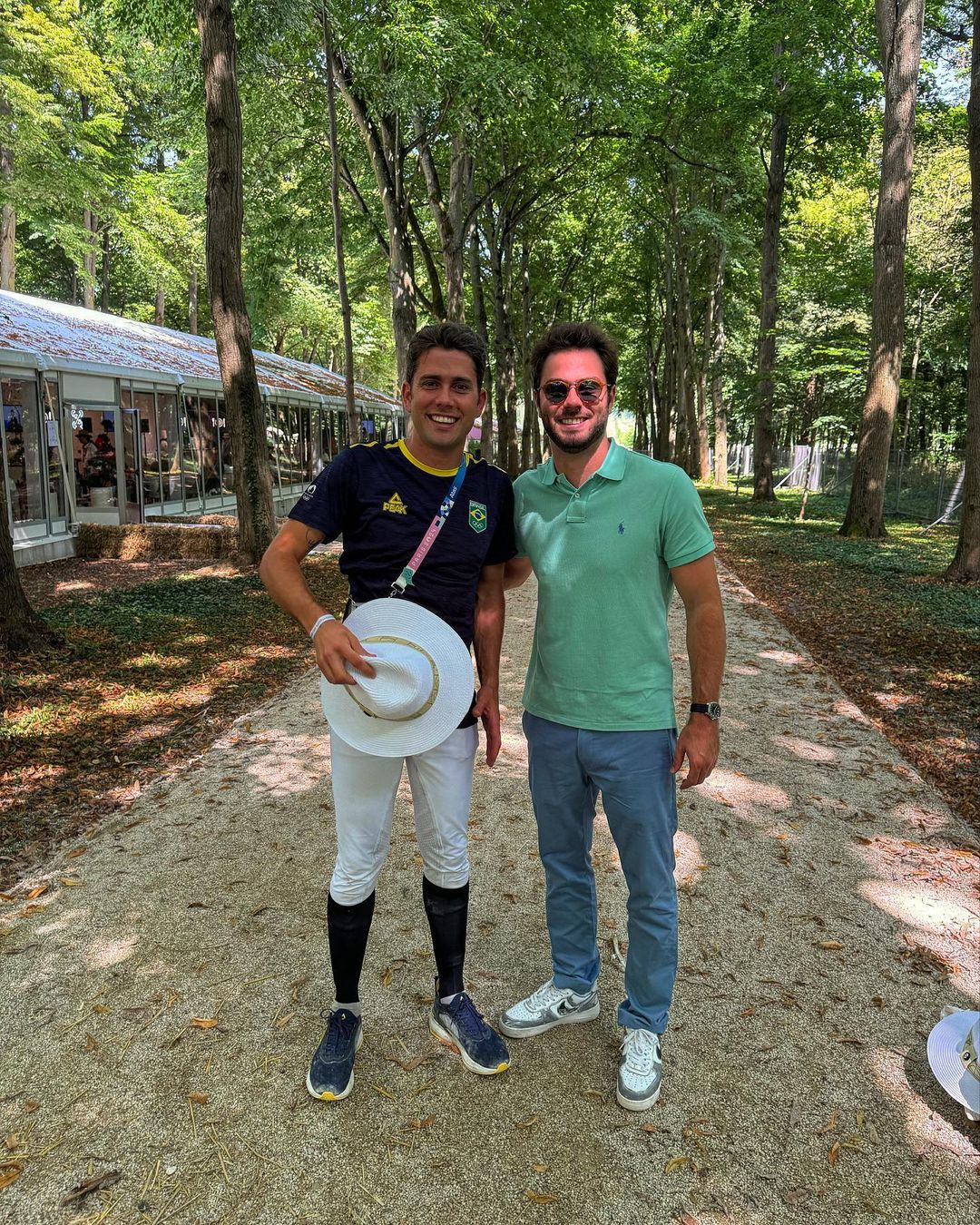 Antônio Oliva celebra a dedicação do irmão João Victor nas Olimpíadas de Paris