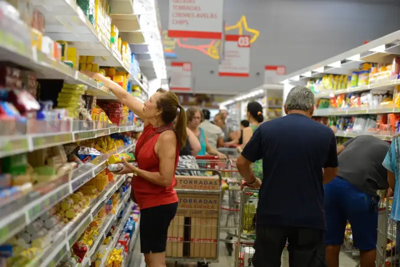 Supermercado, Biscoitos Foto Agência Brasil