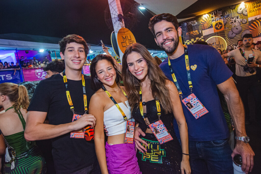 Tales Campos, Maria Clara Borges, Lara Bezerra E João Pedro Borges