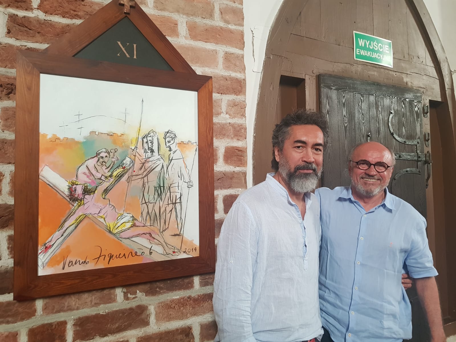 Vando Figueiredo e Fernando França representam o Brasil na Colônia Internacional de Artistas na Hungria