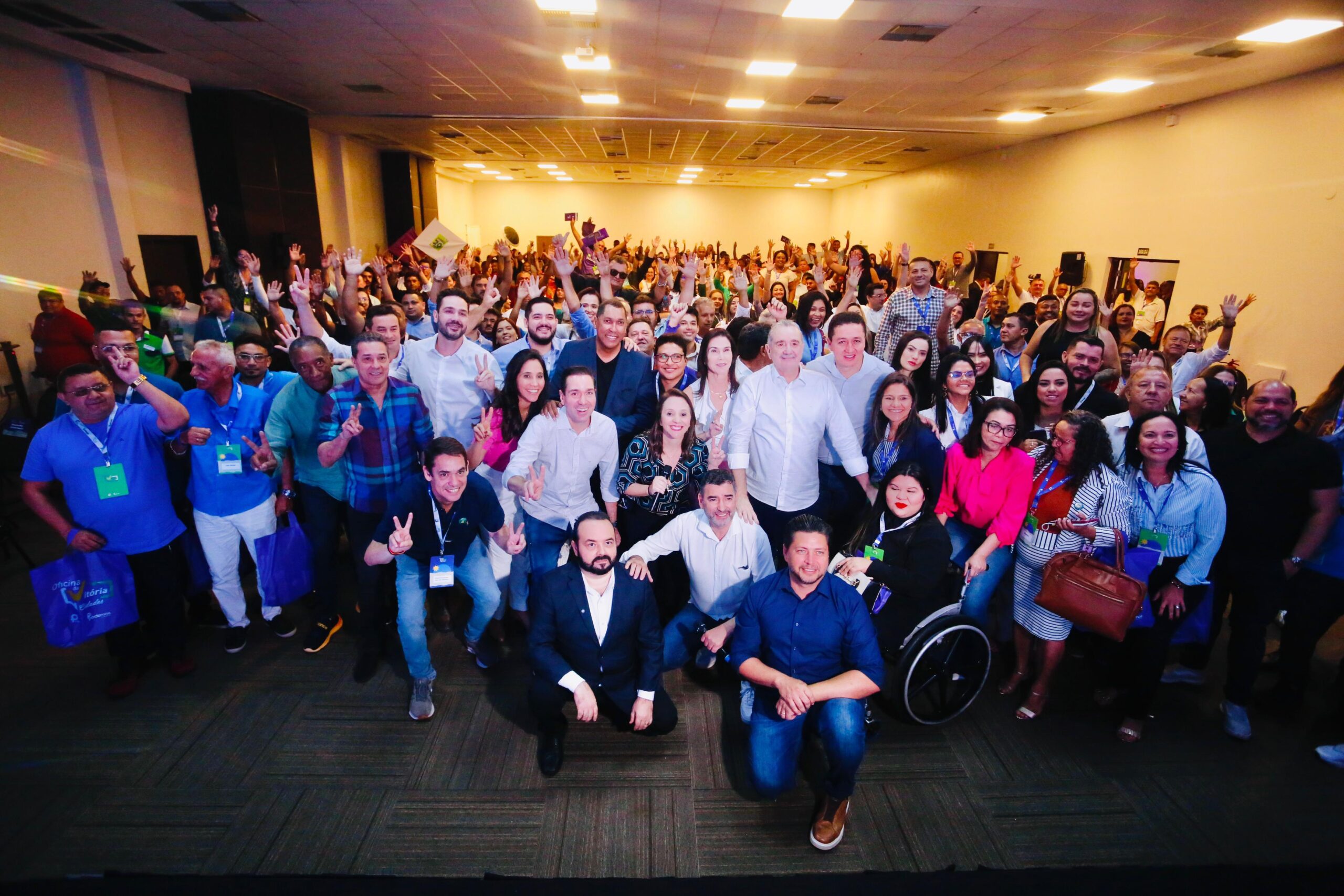 Evento do Podemos reúne mais de 700 pessoas de 80 municípios cearenses para treinamento de campanha