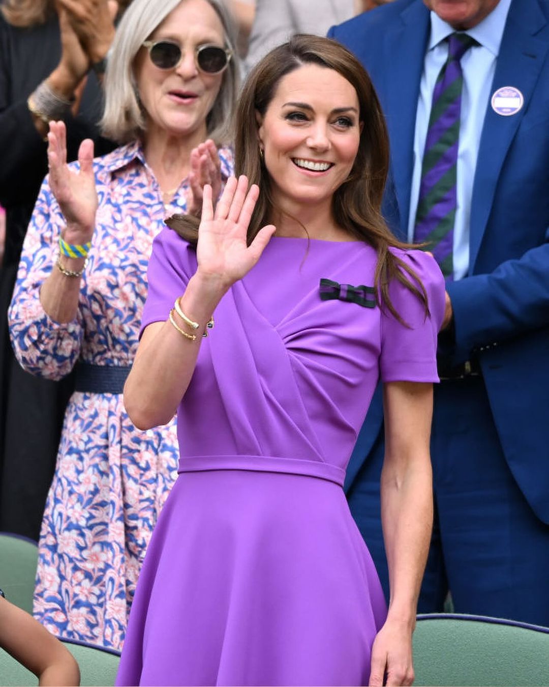 Kate Middleton Brilha em Wimbledon