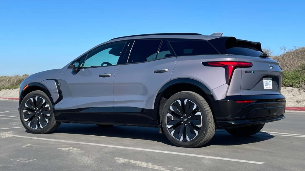 2024 Chevrolet Blazer Ev Exterior Rear Quarter