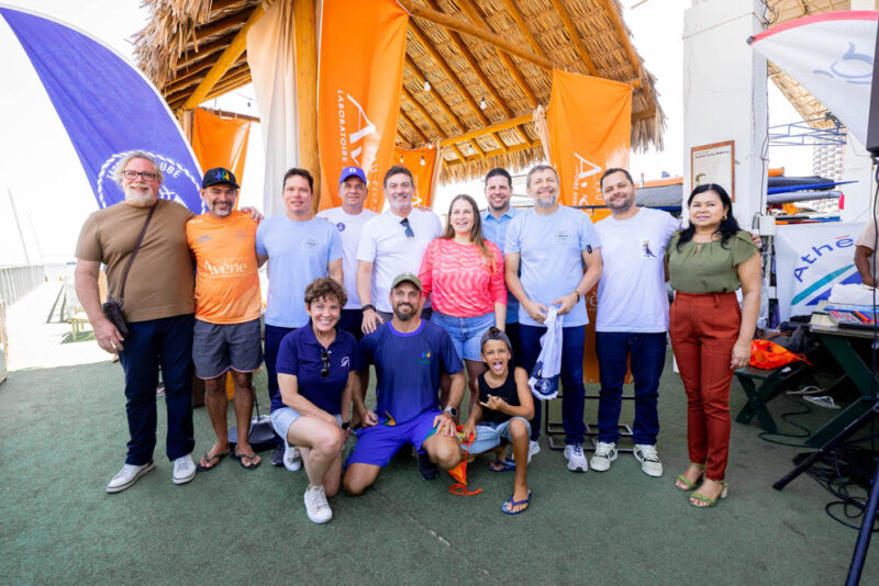 IATE CLUBE - Cerimônia de Abertura da Copa Brasil de Vela de Praia 2024 reúne autoridades e velejadores