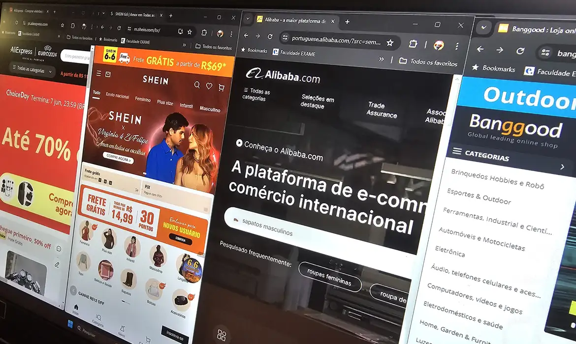 68% dos brasileiros pretendem reduzir compras de sites internacionais