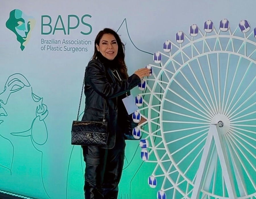 Georgia Machado busca conhecimento durante o 3º Congresso Nacional BAPS