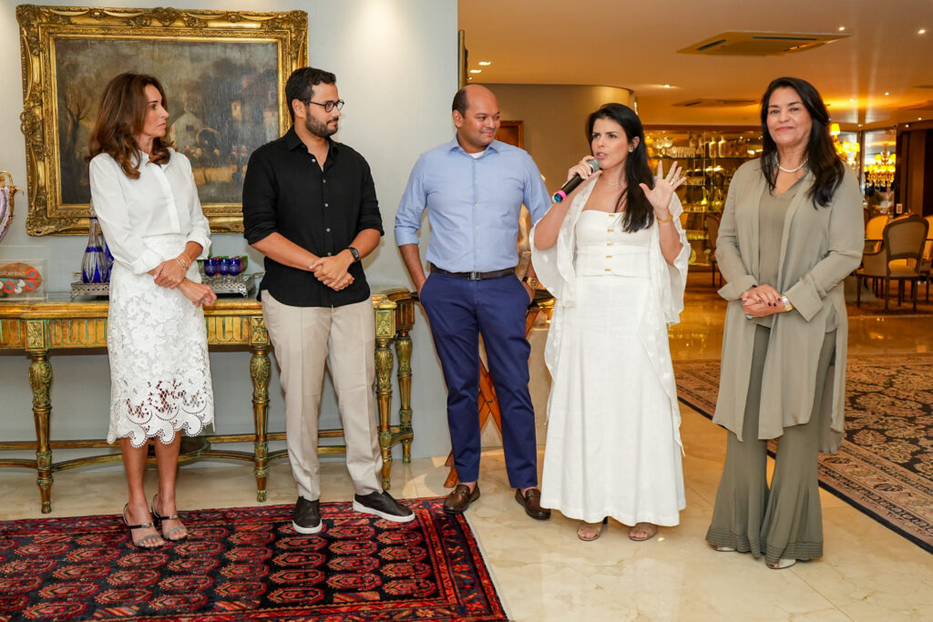 Geyze Diniz, Andre Farias, Otilio Ferreira, Aline Diniz E Rose Matos