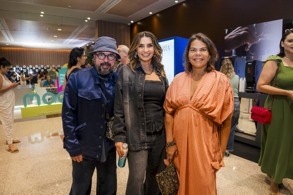 Jackson Araujo, Marcia Travessoni E Daniela Falcao