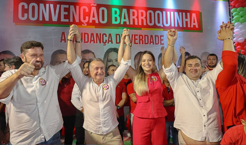 Tainah Marinho é oficializada como pré-candidata à Prefeitura de Barroquinha com amplo apoio político