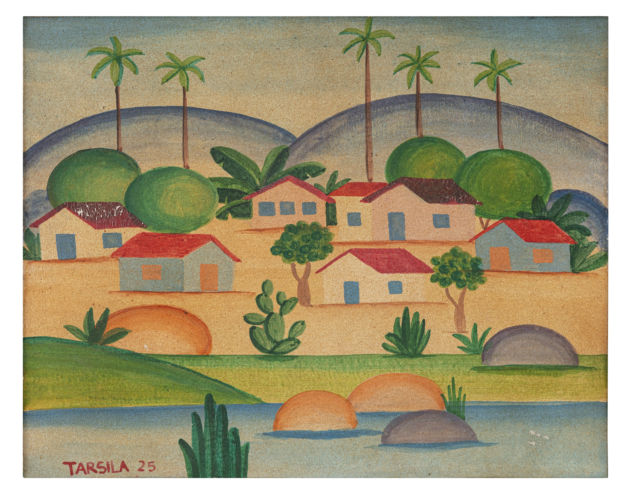 Paisagem 1925 Tarsila Do Amaral. Credito Felipe Berndt 1 