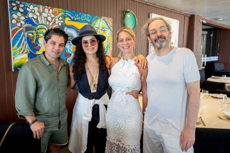 Pompeu Vasconcelos, Letícia Sabatella, Mariana Da Fonte E Daniel Dantas (2)