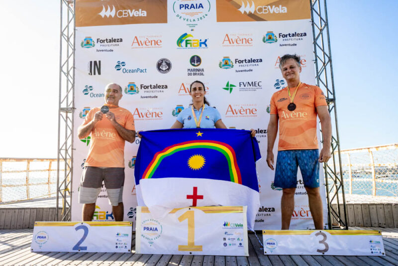 PAIXÃO PELA VELA - Copa Brasil de Vela 2024 premia velejadores no Iate Clube de Fortaleza