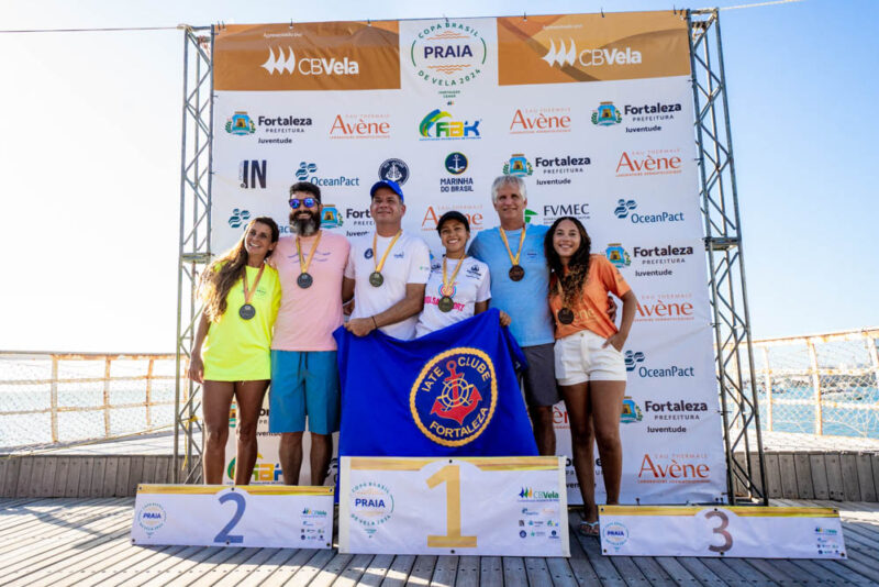 PAIXÃO PELA VELA - Copa Brasil de Vela 2024 premia velejadores no Iate Clube de Fortaleza