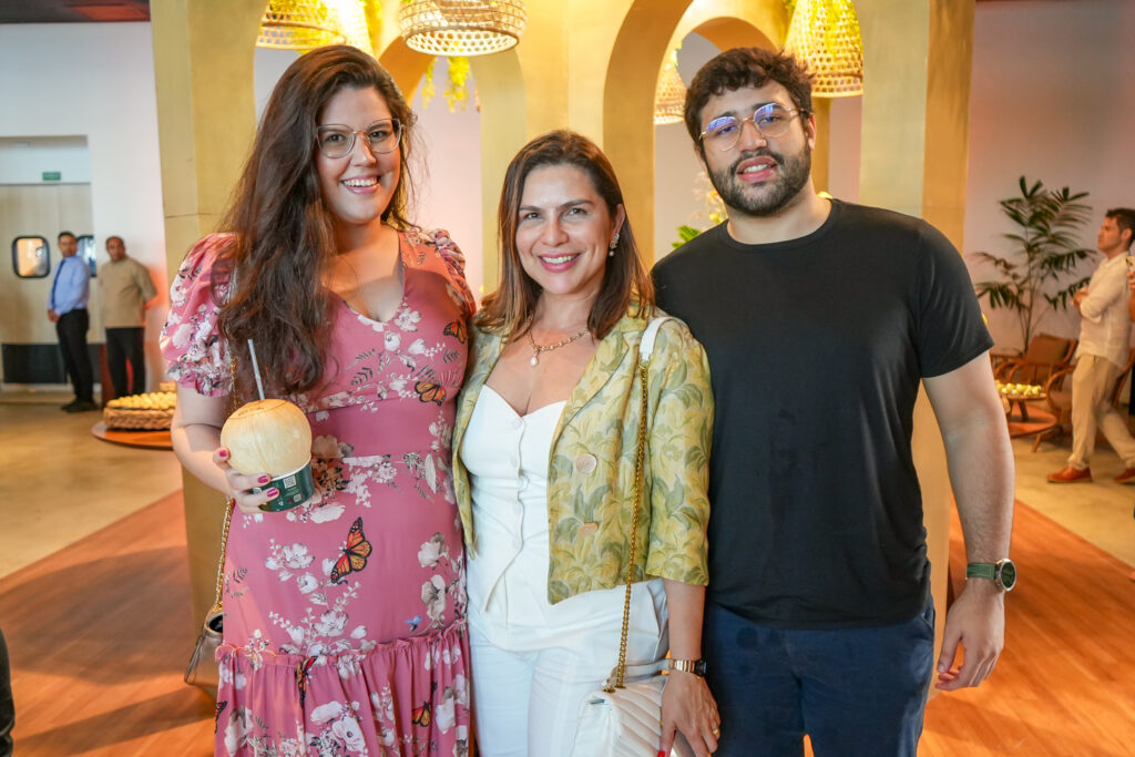 Rafaela Rosa, Marcia Vale E Miguel Araujo