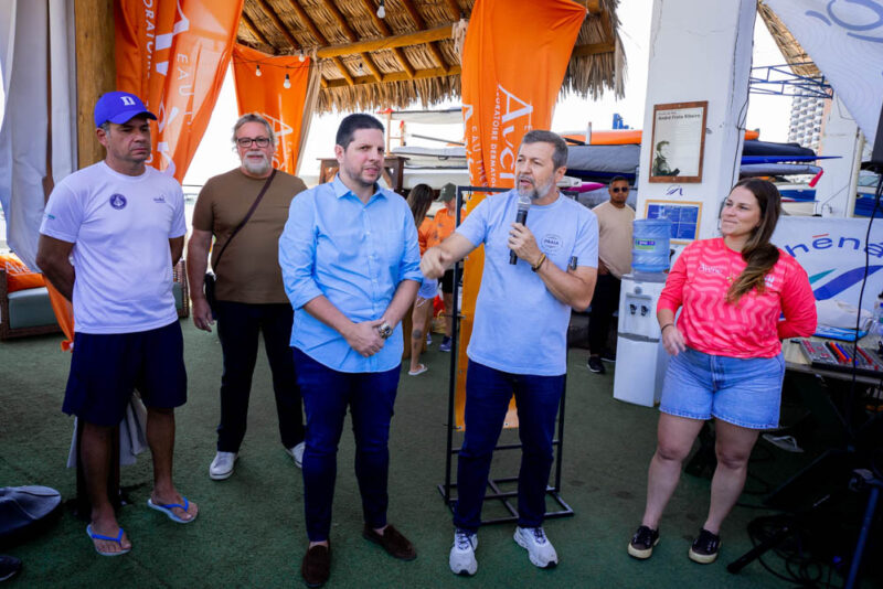 IATE CLUBE - Cerimônia de Abertura da Copa Brasil de Vela de Praia 2024 reúne autoridades e velejadores