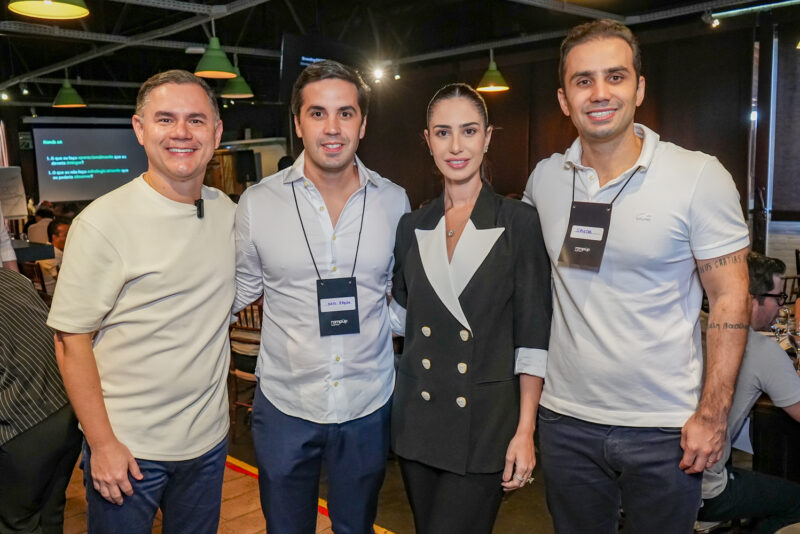 Rogerio Magalhaes, Netinho Baide, Nicole Pinheiro E Sayde Baide (2)