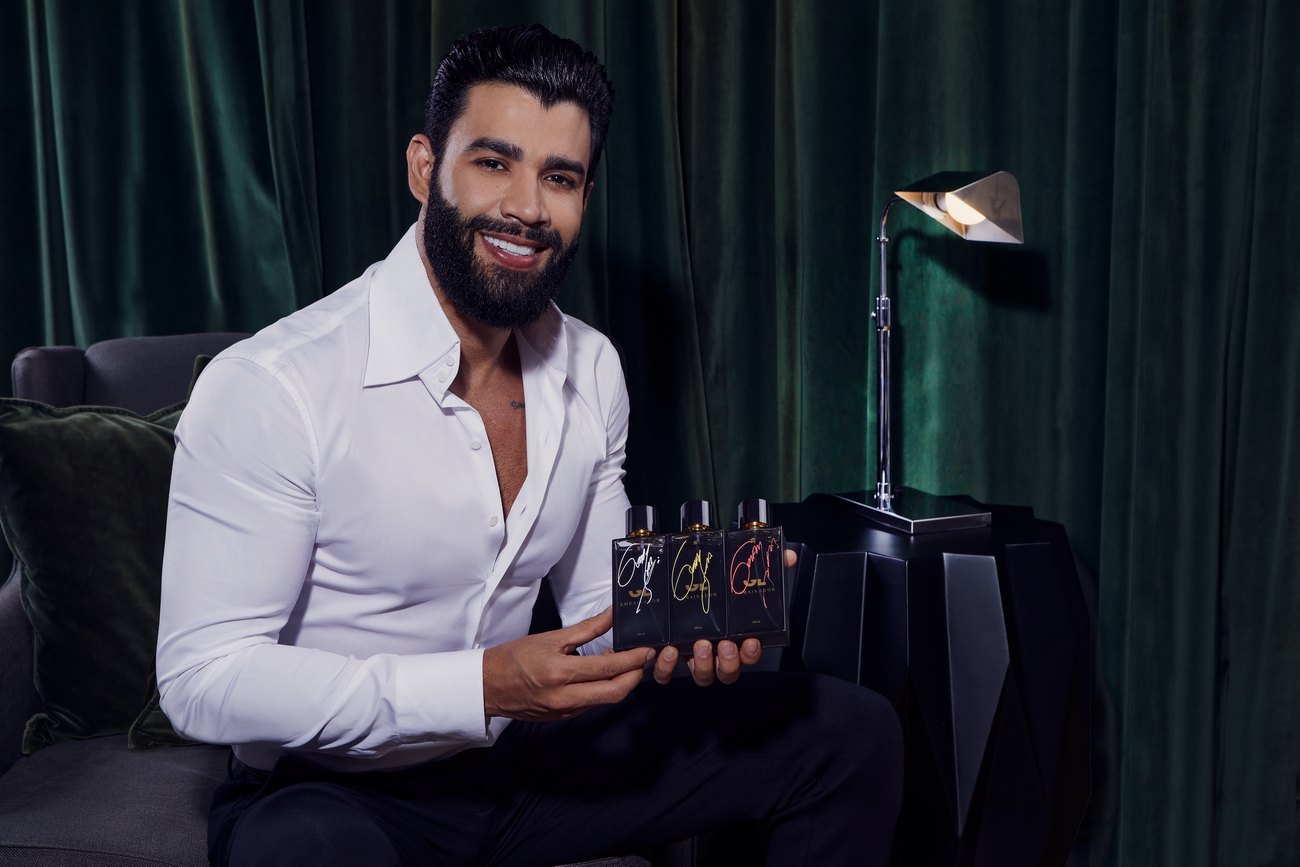 Gusttavo Lima celebra dois anos de sua marca de perfumes e aumento de vendas