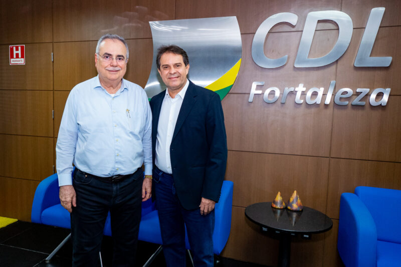 OLHO NO VOTO - Evandro Leitão discute futuro do comércio com lideranças na CDL de Fortaleza