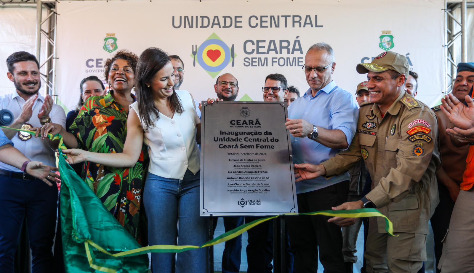 Ceará Sem Fome inaugura Unidade Central e entrega 15 toneladas de alimentos às entidades credenciadas