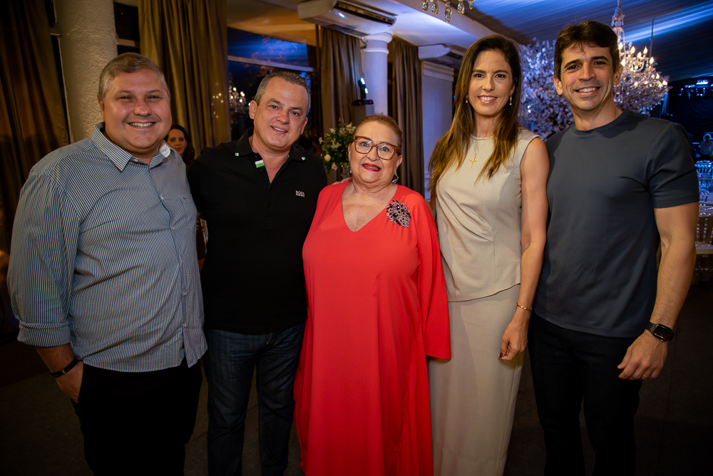 Carlos Henrique, Carlos Campos, Fátima Andrade, Marilia Fiuza E Maurício Tarjino