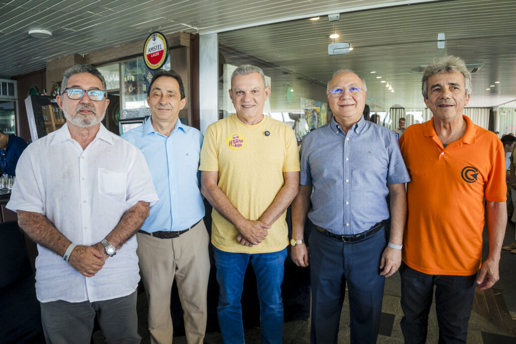 Claudio Ricardo, Ozair Gomes, Sarto Nogueira, Delano Gadelha E Mauro Oliveira