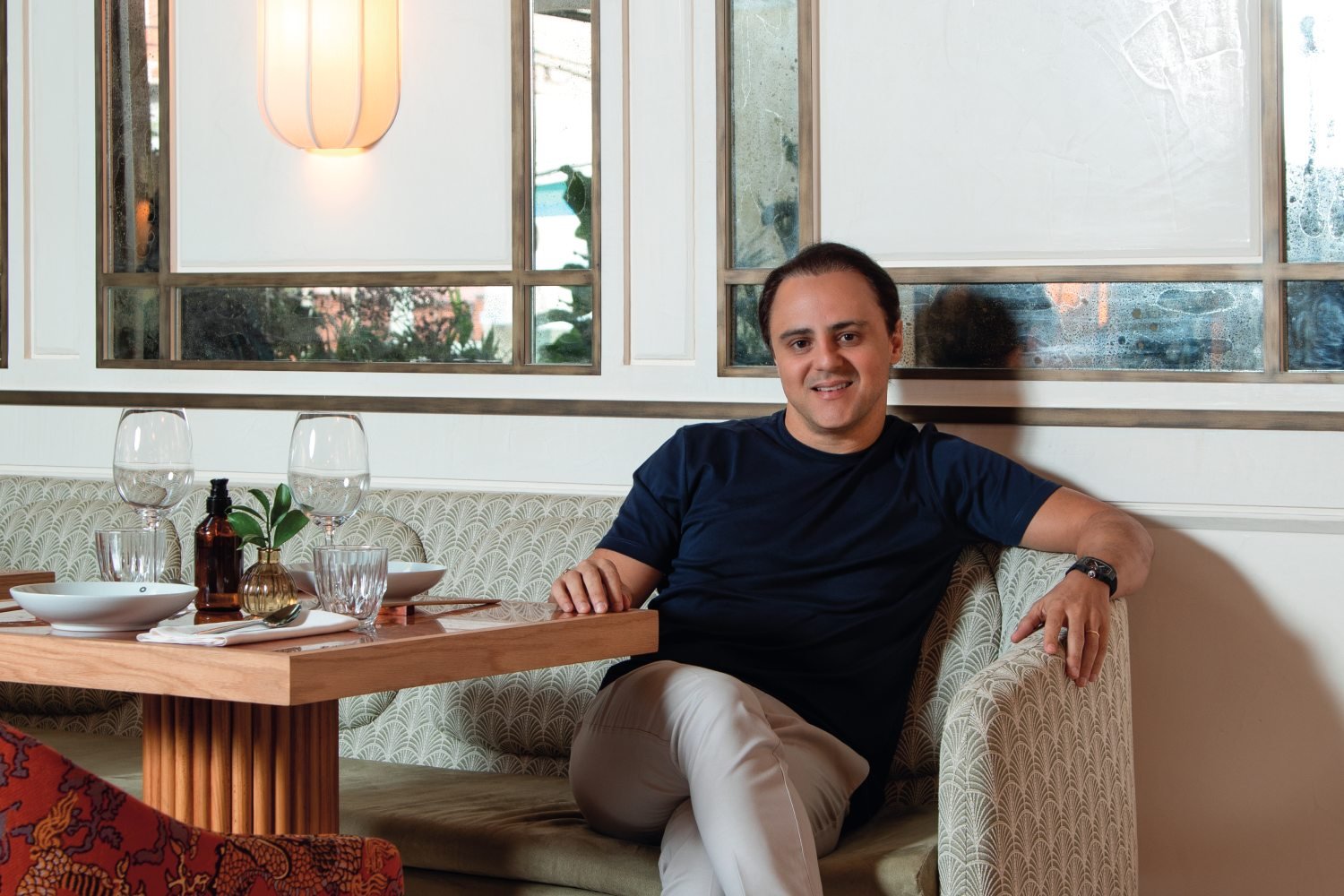 Felipe Massa acelera no mundo da gastronomia com o Song Qi