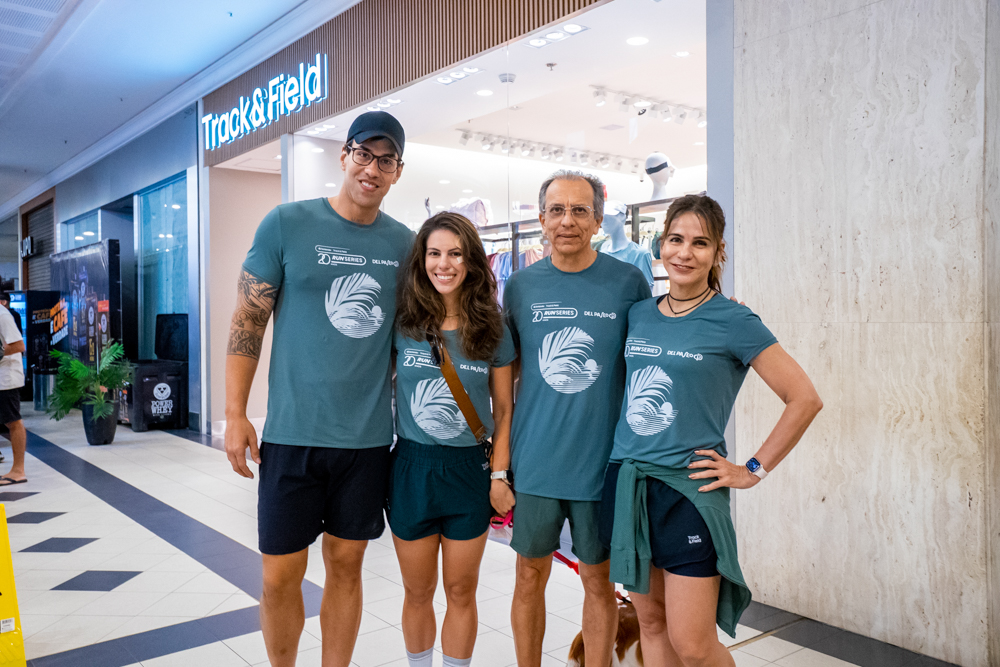 Shopping Del Paseo sedia etapa do Santander Track&Field Run Series