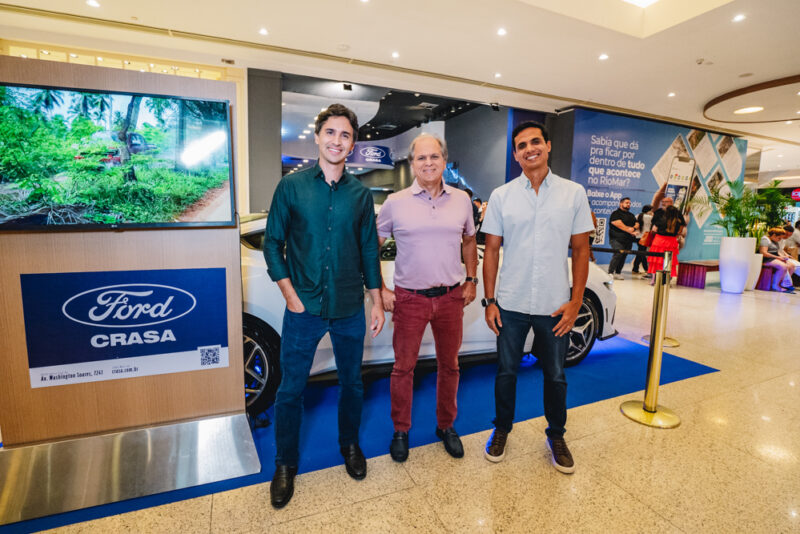 Excelência automotiva - Ford Crasa lança showroom pop-up no Shopping RioMar Fortaleza