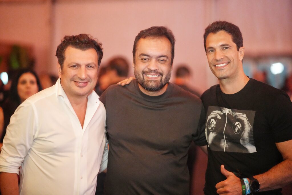 Mark Zammit, Cláudio Castro E Flavio Sarahyba