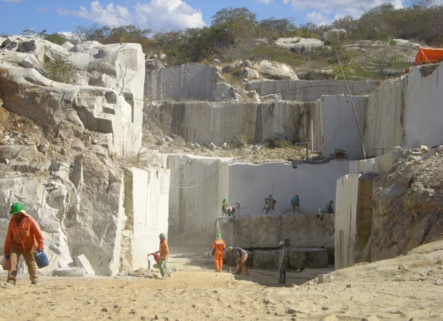 Setor mineral cearense atinge a marca de US$ 42,2 milhões exportados, até julho