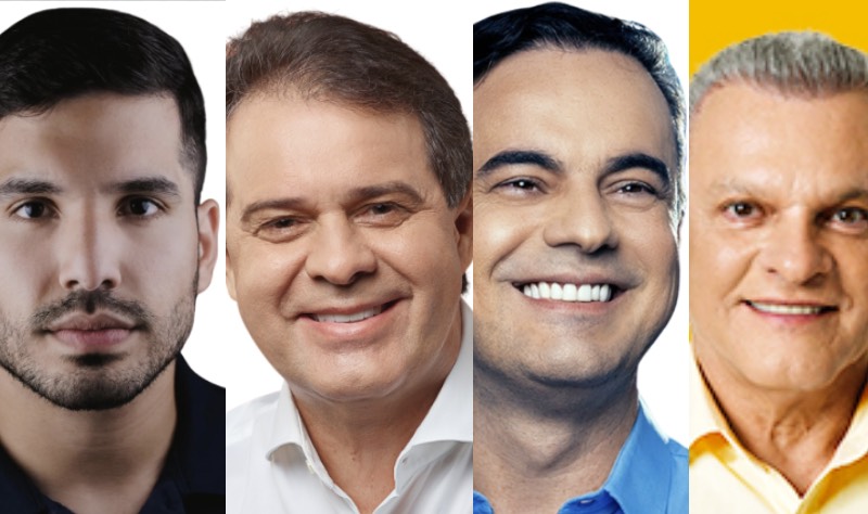 Datafolha Fortaleza: André 27%, Evandro 25%, Wagner 17% e Sarto 15%