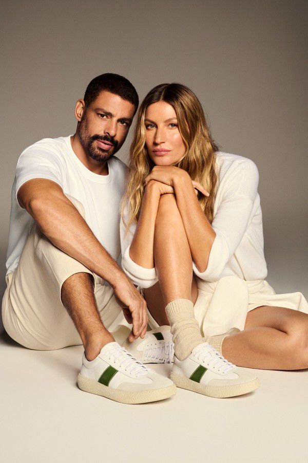 Cauã Reymond e Gisele Bündchen juntos em nova campanha de calçados