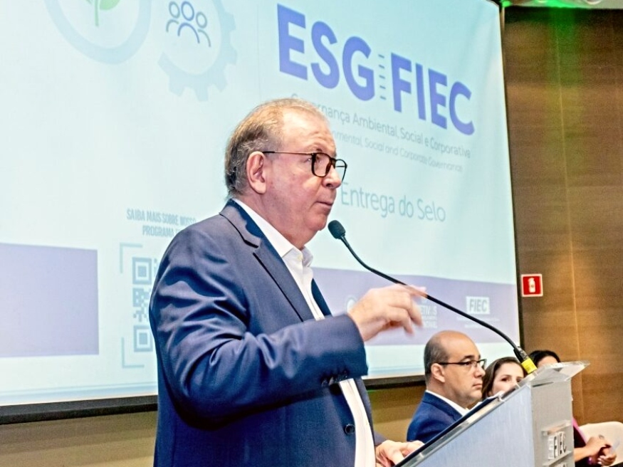 Ricardo Cavalcante comanda entrega do Selo ESG-FIEC a quatro indústrias, dia 2