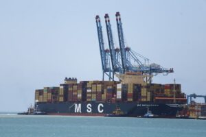 240927 Navio Msc Mariagrazia Atraca No Pecem Ts4436 Porto Do Pecém Bate Recorde De Movimentação Em Um único Navio Foto Tiago Stille Casa Civil