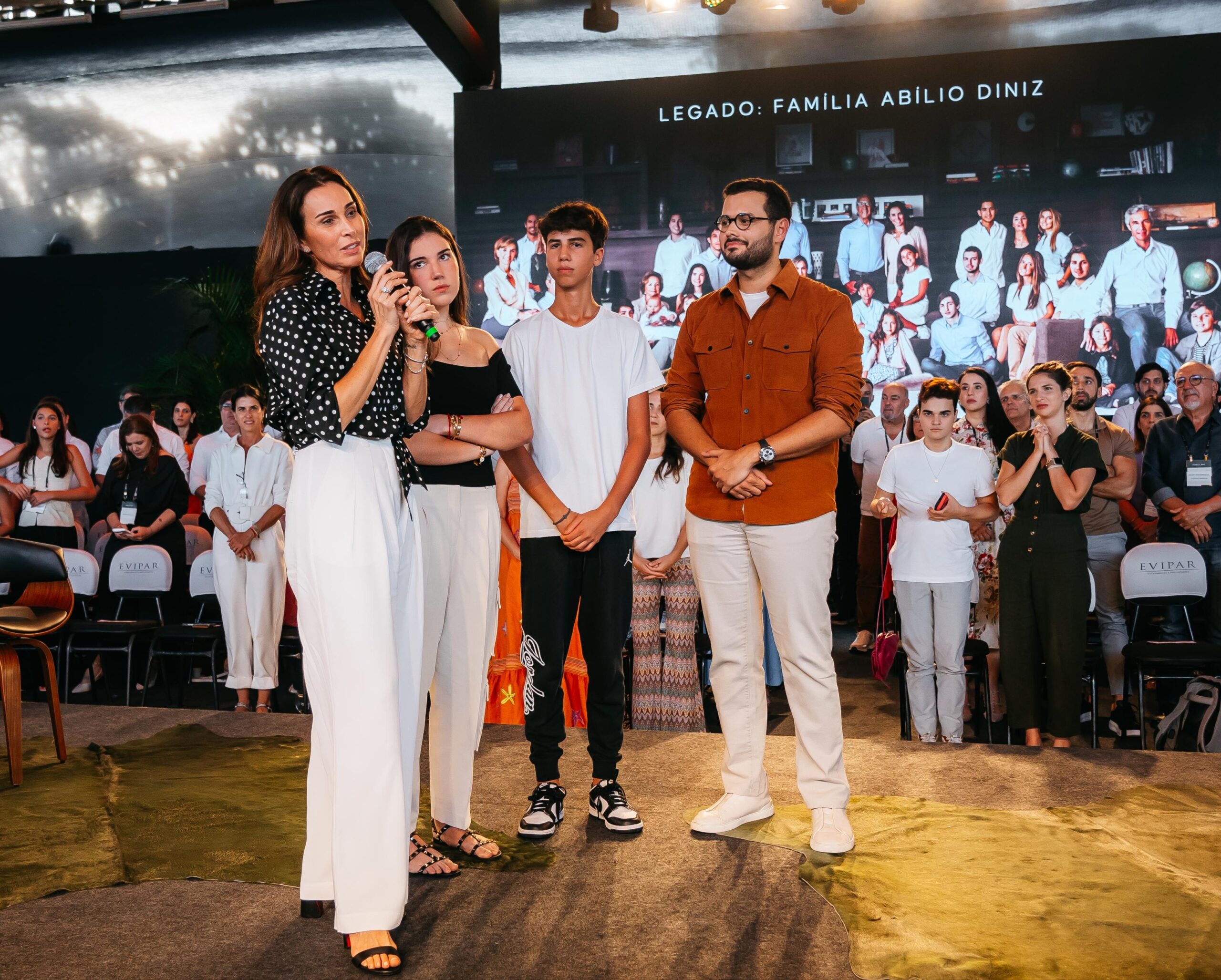 Família de Abílio Diniz faz a diferença no palco do Family Day do Experience Club Nordeste